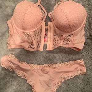 🌸Cherry Blossom Pink Bra & Panty Set 🌸